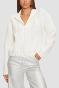 GUESS Beżowa bluza damska Cecilia, Rozmiar S