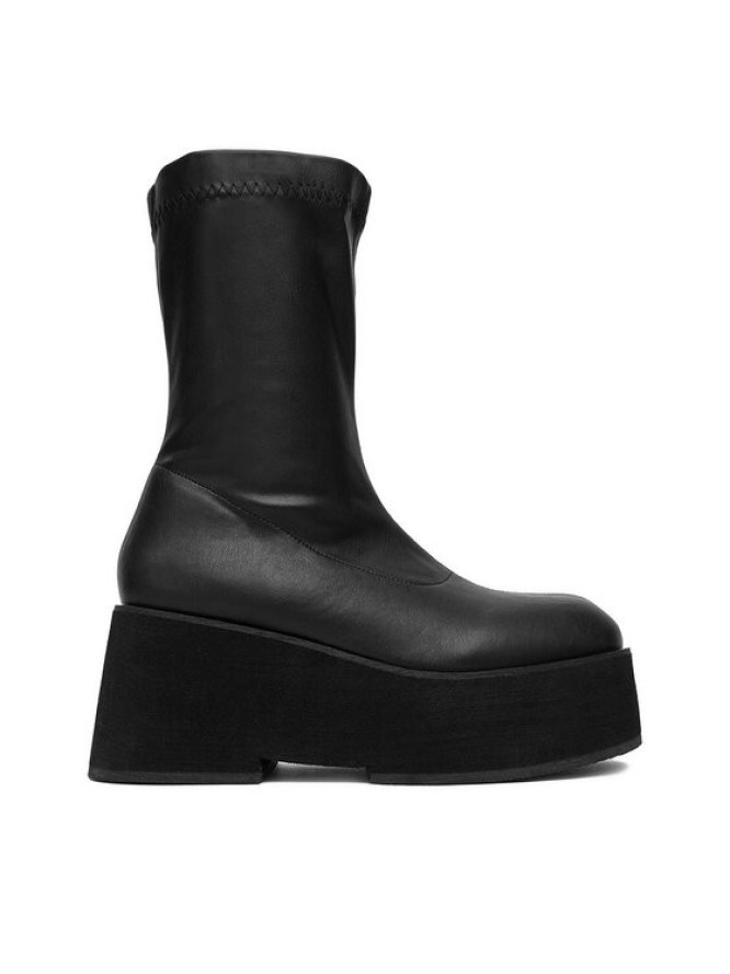 DeeZee Botki W3LH164802 Czarny