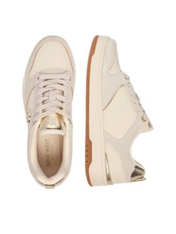 Nine West Sneakersy EO-RLY-N2601 Kremowy