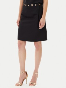 Artigli Spódnica midi ACGO000744 Czarny Regular Fit