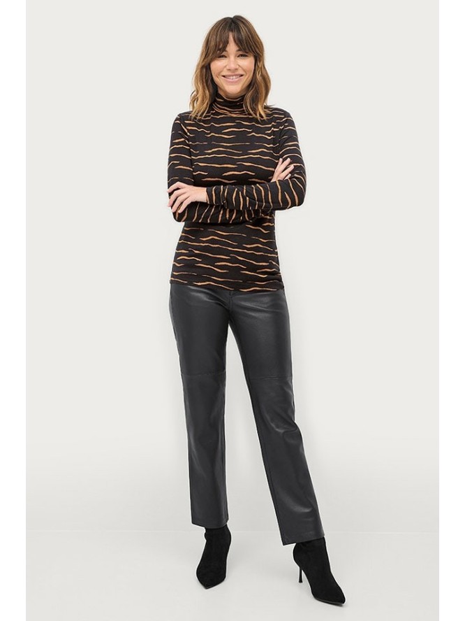 ellos Koszulka "Lina" w kolorze brązowym rozmiar: 38/40