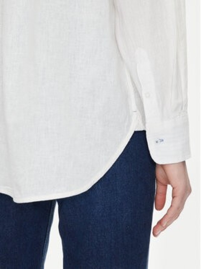 Pepe Jeans Koszula Chipper PL304993 Biały Loose Fit