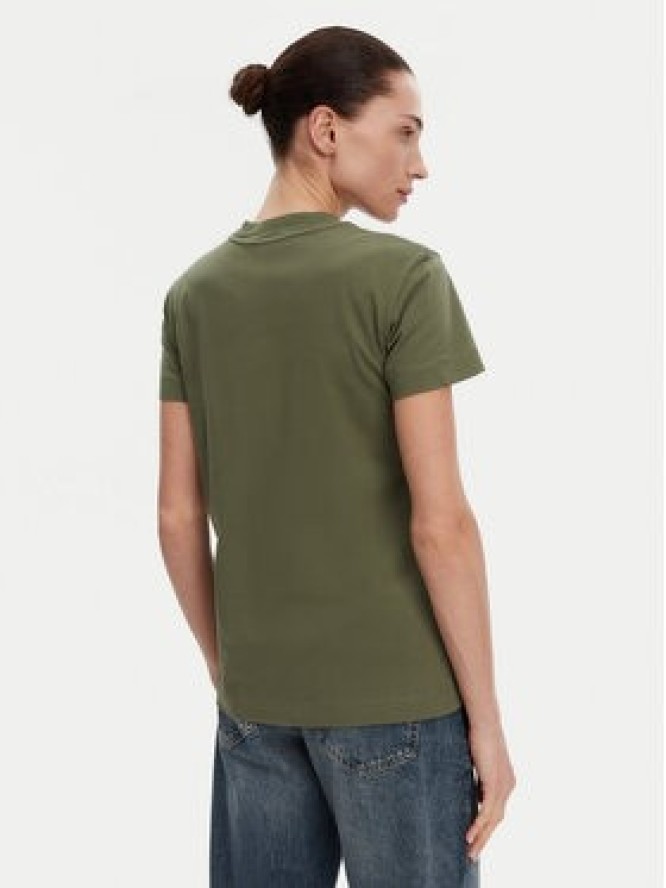PINKO T-Shirt Trapani 105050 A2D8 Khaki Regular Fit