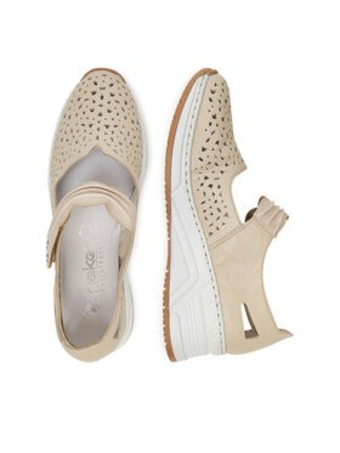 Rieker Półbuty CEO-N4382-60 Beżowy