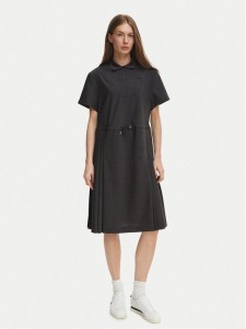 Lacoste Sukienka codzienna EF0197 Szary Regular Fit