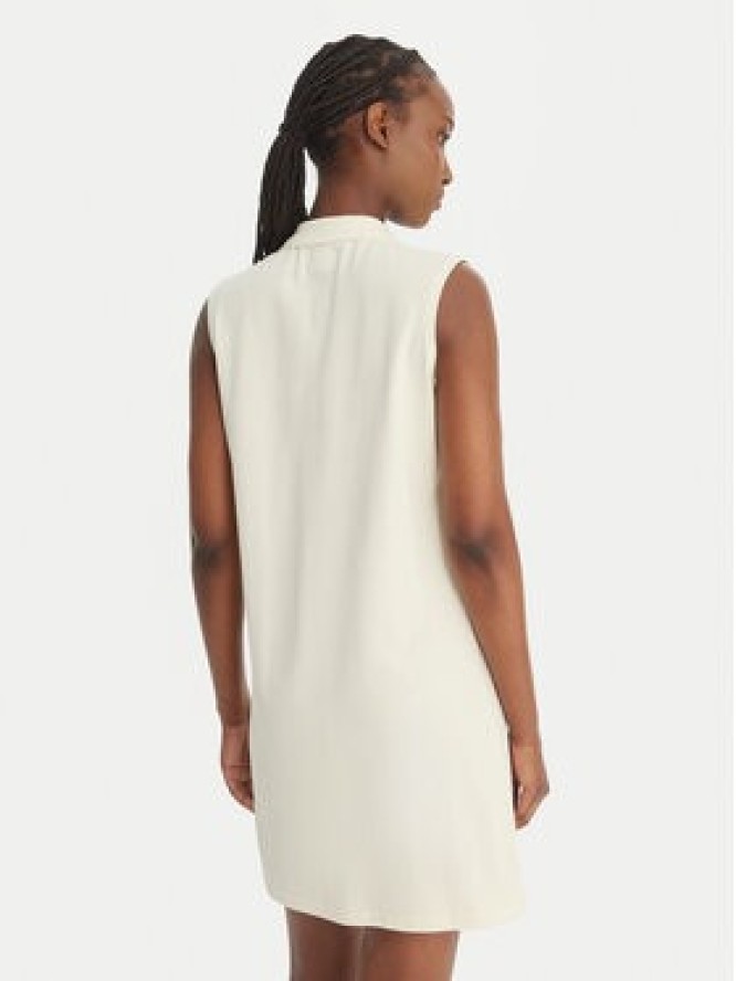 Kappa Sukienka codzienna Ivanka 332D7MW Écru Regular Fit