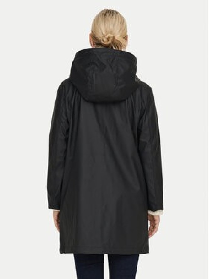ONLY Kurtka przeciwdeszczowa Elisa 15261734 Czarny Regular Fit