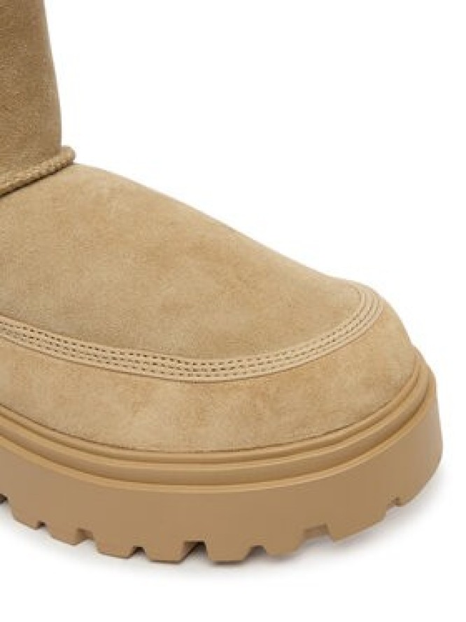 Tommy Hilfiger Śniegowce Real Shearling Pullon FW0FW08997 Beżowy