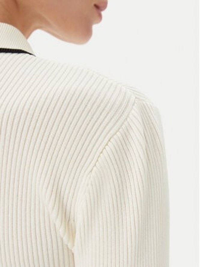 Bruuns Bazaar Sweter Johania BBW3653 Biały Slim Fit