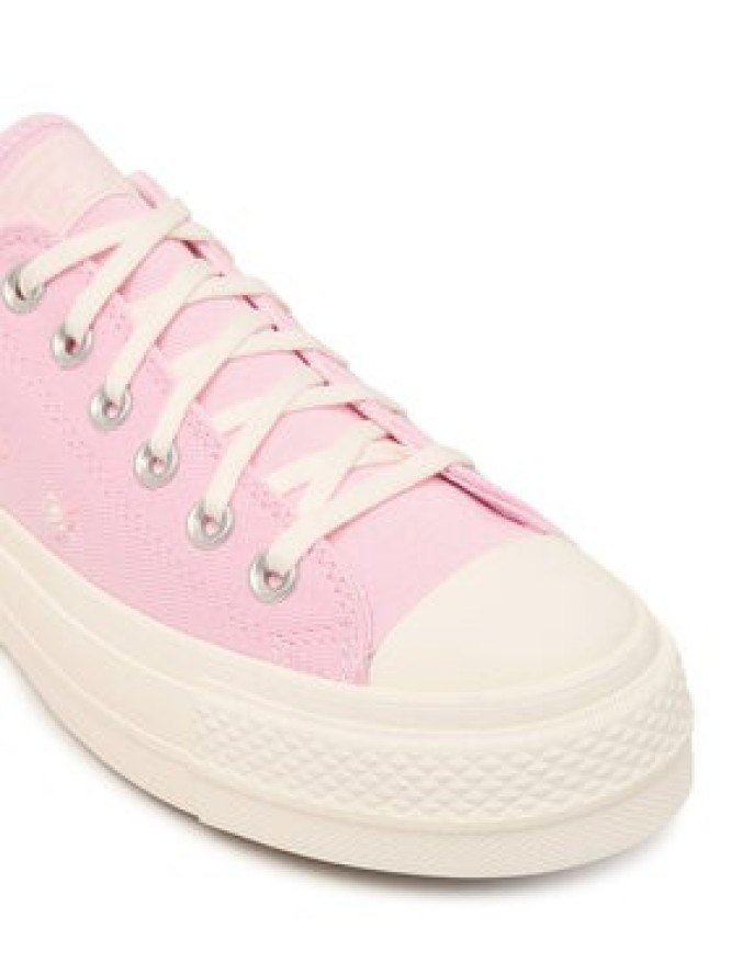 Converse Trampki Chuck Taylor All Star Lift Platform Beads A16108C Różowy