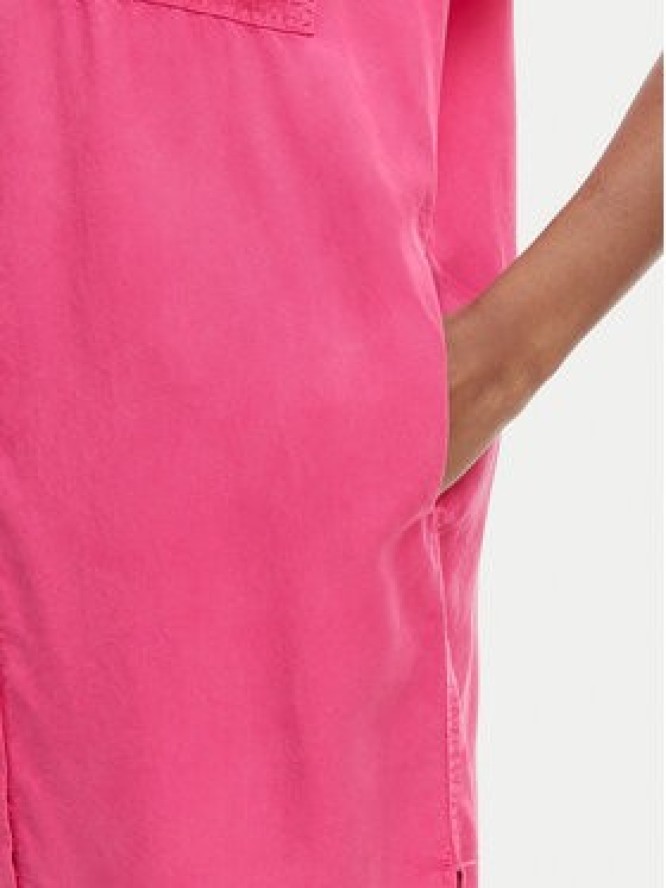 Iconique Sukienka koszulowa Quinn IC26-060 Różowy ciemny Relaxed Fit