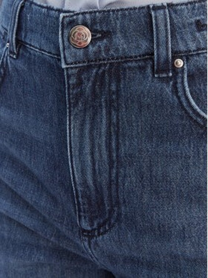 Marella Jeansy 2613181024 Niebieski Wide Leg