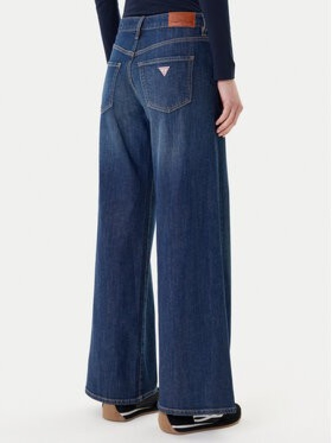 Guess Jeans Jeansy W5BA2Y D0026 Granatowy Regular Fit