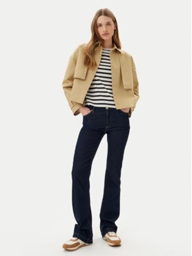 Calvin Klein Kurtka przejściowa K20K208379 Beżowy Relaxed Fit