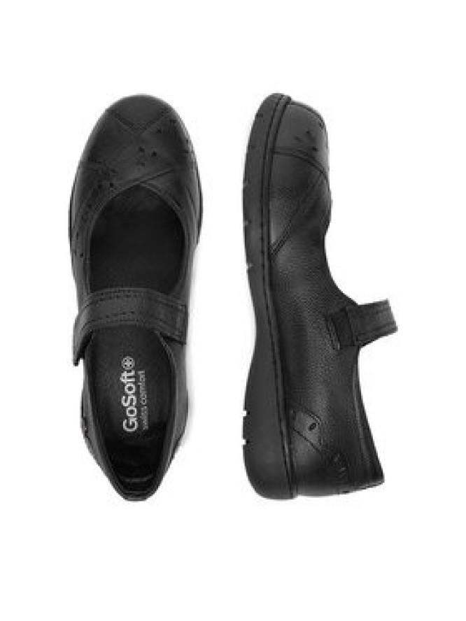 Go Soft Baleriny CEO-WI23-LENA-12 Czarny
