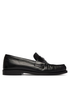 Calvin Klein Lordsy Round Loafer Lth HW0HW03031 Czarny