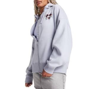 Kurtka CONVERSE HEART TATTOO FULL-ZIP OVE Niebieski