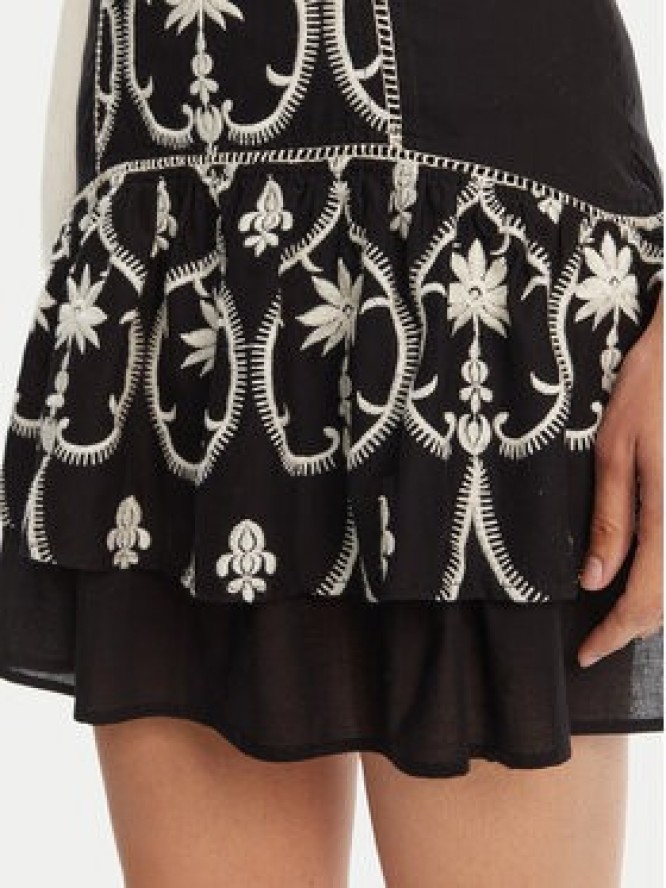 Devotion TWINS Spódnica mini Valiant 025.363G Czarny Regular Fit