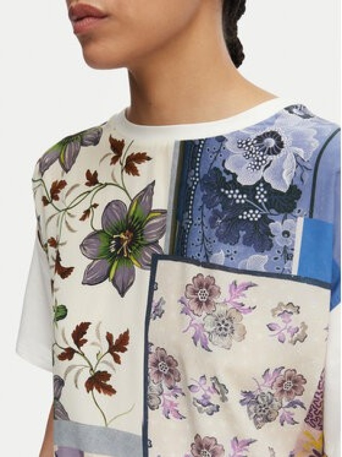 Weekend Max Mara T-Shirt Pampas 2615941062 Kolorowy Relaxed Fit