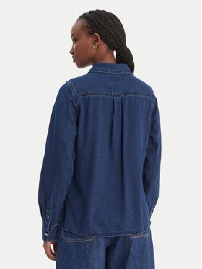 Guess Koszula jeansowa W6RH82 D6841 Granatowy Regular Fit