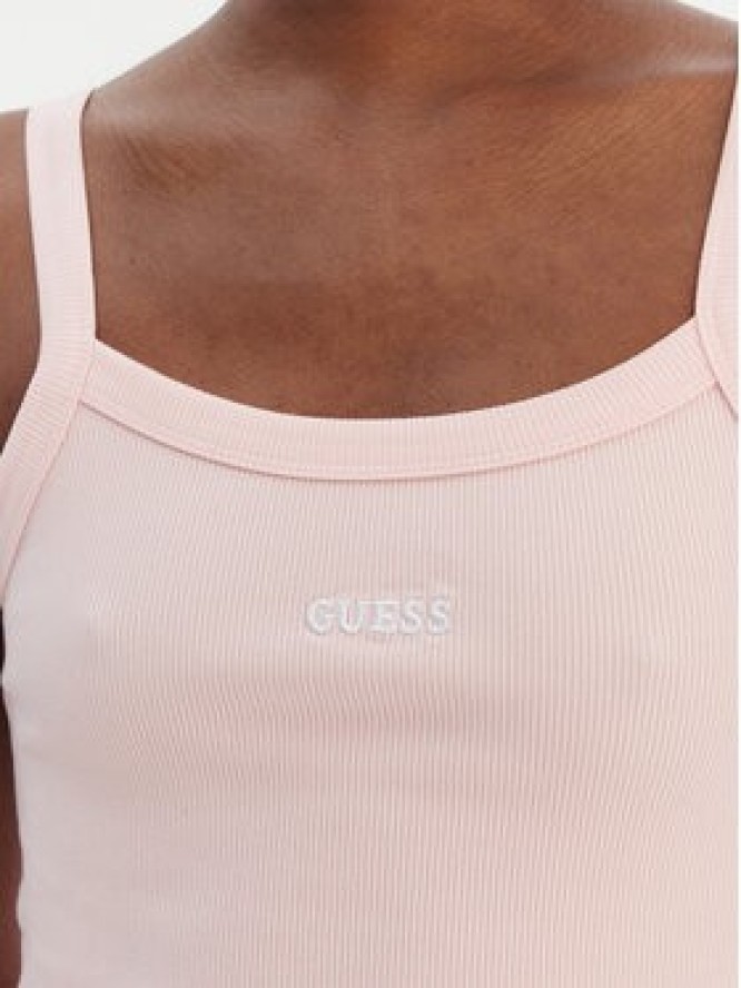 Guess Top V6GP16 K3180 Różowy Regular Fit