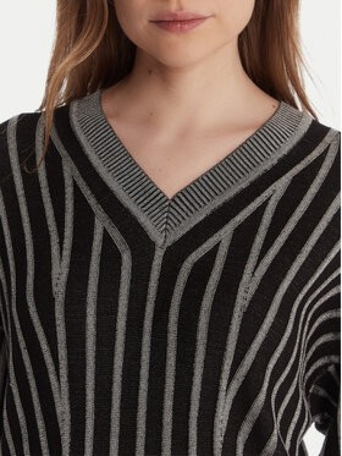 DKNY Sweter P5MSDZ52 Szary Regular Fit