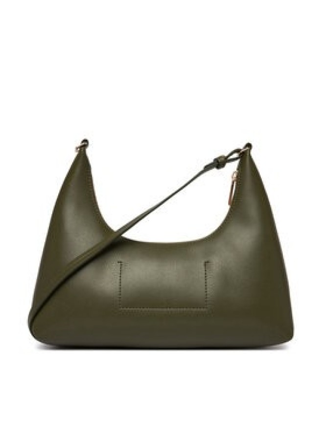 Calvin Klein Torebka Foil Logo Conv Shou?Lder Bag LV04F3272G Zielony ciemny
