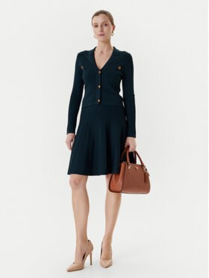 Guess Spódnica mini W5YD65 Z0130 Granatowy Regular Fit