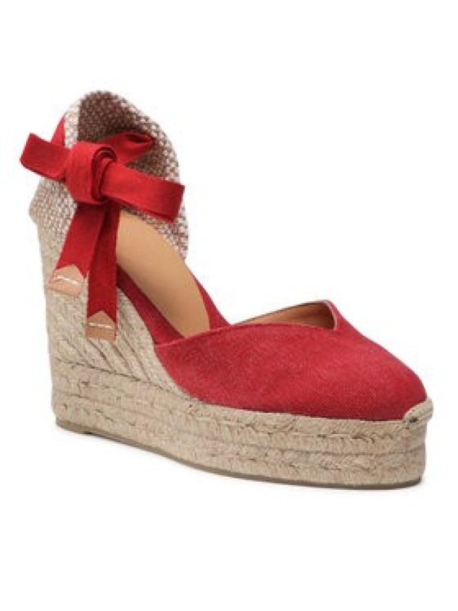 Castañer Espadryle Chiara/8ED/002 021668-604 Czerwony