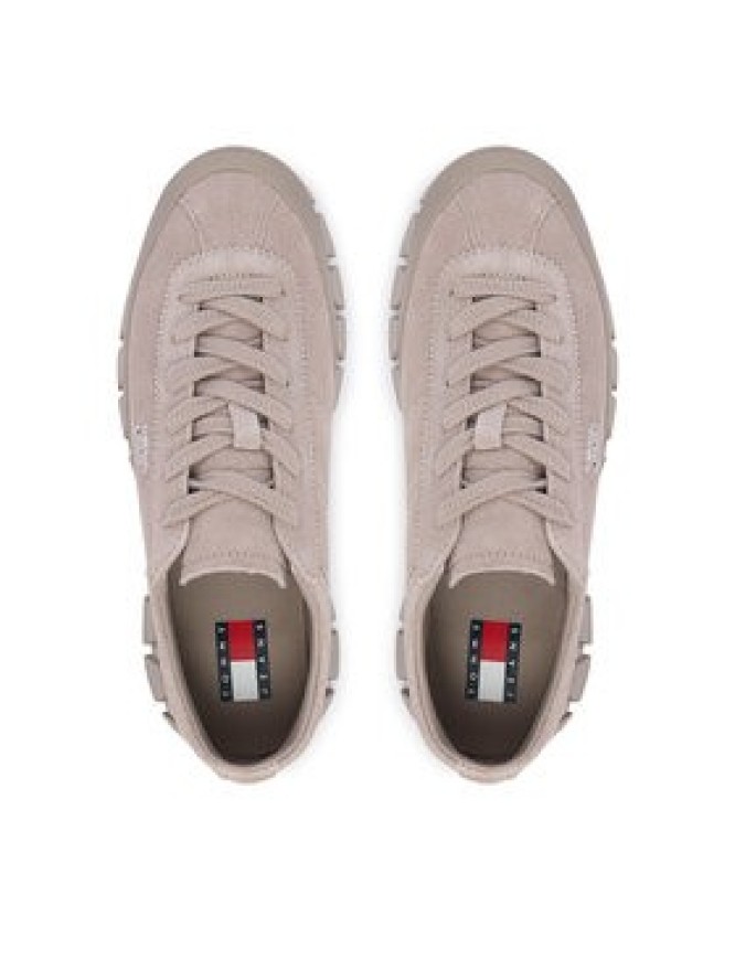 Tommy Jeans Sneakersy Platform Sneaker EN0EN03132 Szary