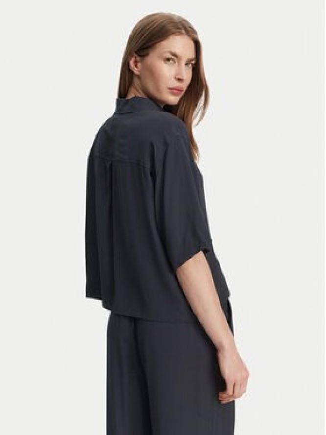 Marella Koszula Ouvert 2513111154 Granatowy Regular Fit