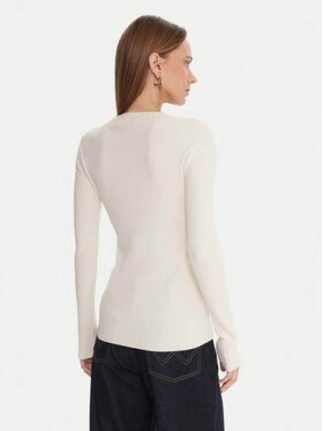 Kontatto Sweter 3M0809C Écru Slim Fit