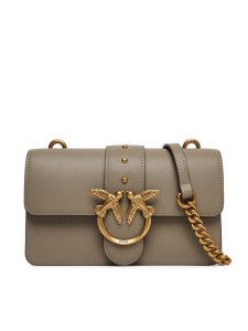 PINKO Torebka Love One Mini ST.CL Al 25-26 PLTT 105856 A0F1 Szary