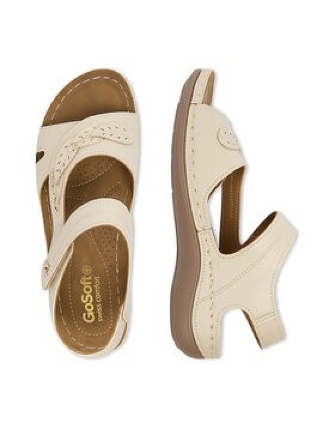 Go Soft Sandały CEO-W80085 Beżowy