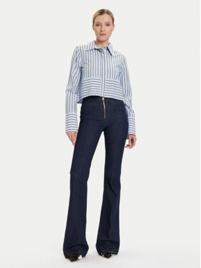 Elisabetta Franchi Jeansy PJ-05D-56E2-V390 Granatowy Regular Fit