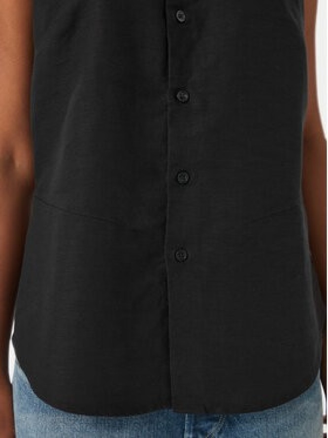 G-Star Raw Top Fluid D29383-E515 Czarny Regular Fit