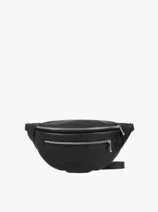 Czarna torebka nerka - crossbody