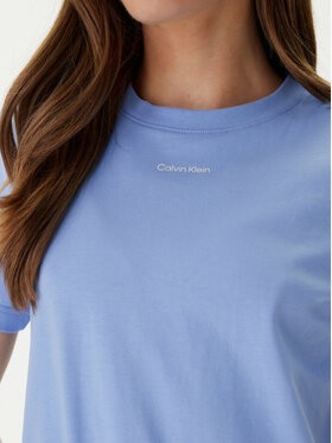 Calvin Klein T-Shirt 20s Classic Logo LV147C857G Niebieski Regular Fit