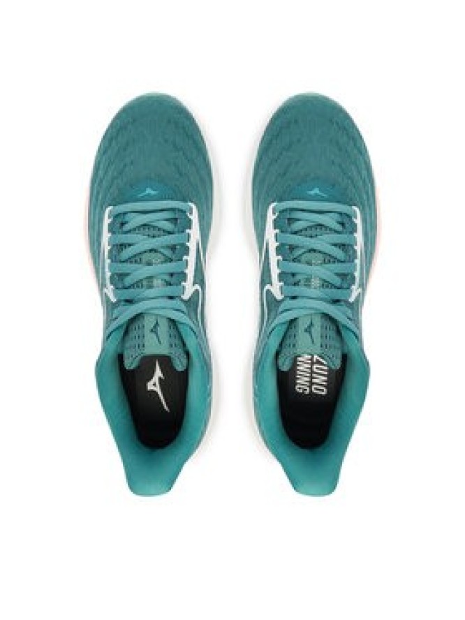 Mizuno Buty do biegania Wave Rider 29 J1GD2503 76 Zielony