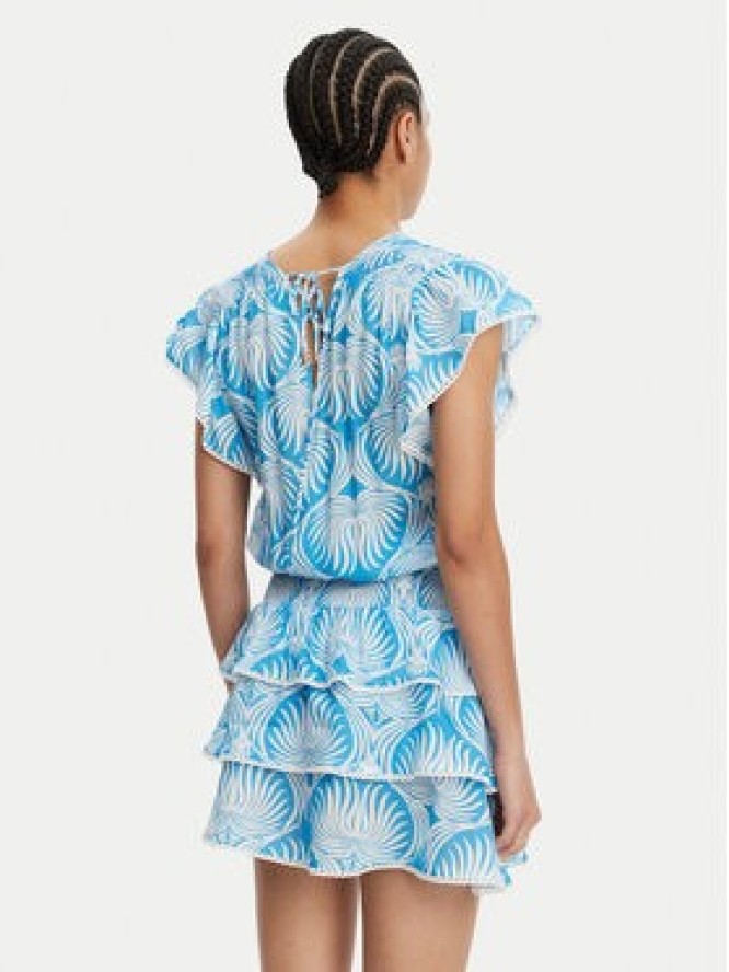 Melissa Odabash Sukienka letnia Jess Niebieski Regular Fit