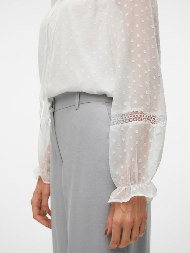 Vero Moda Bluzka w kolorze białym rozmiar: M