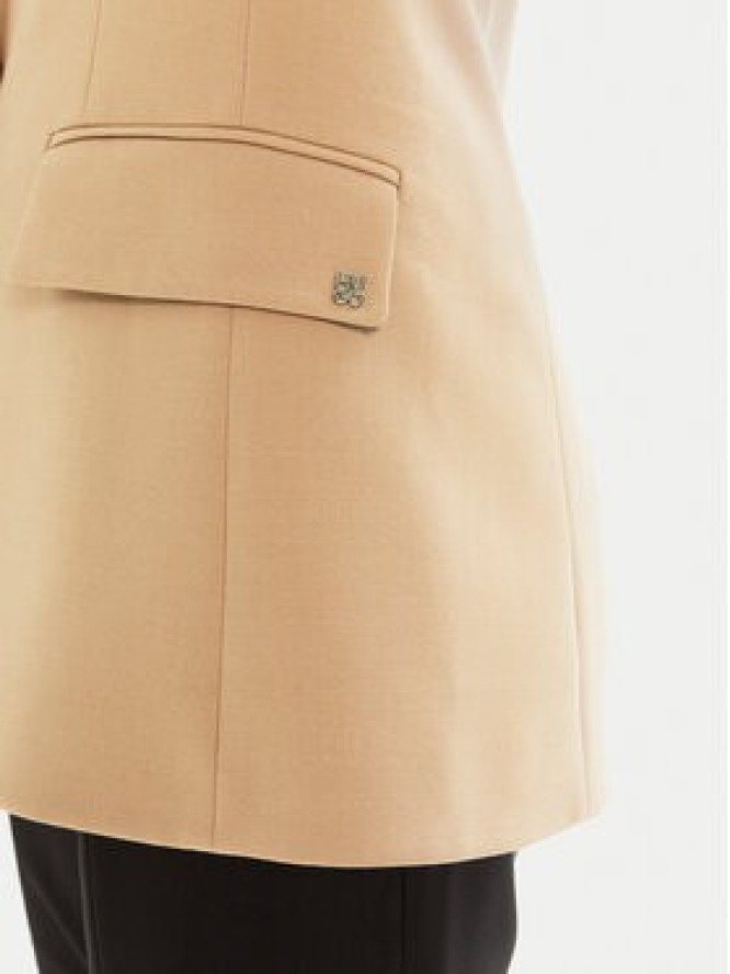 HUGO Marynarka Atana-2 50546778 Beżowy Regular Fit