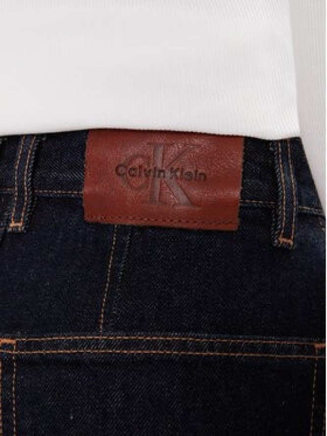 Calvin Klein Jeans Jeansy Extreme LV047D701G Granatowy Barrel Fit