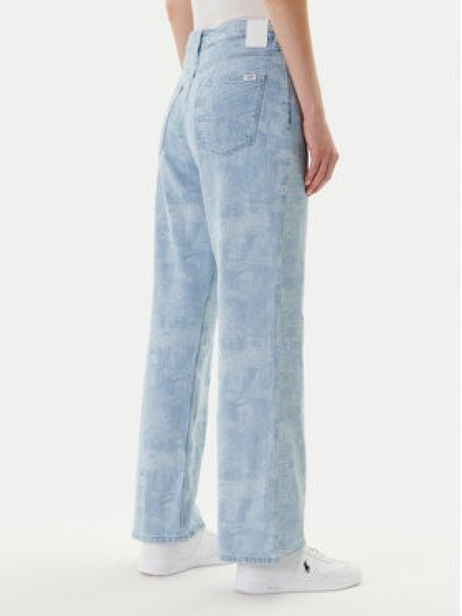 Mustang Jeansy Madison 1016002 Błękitny Wide Fit