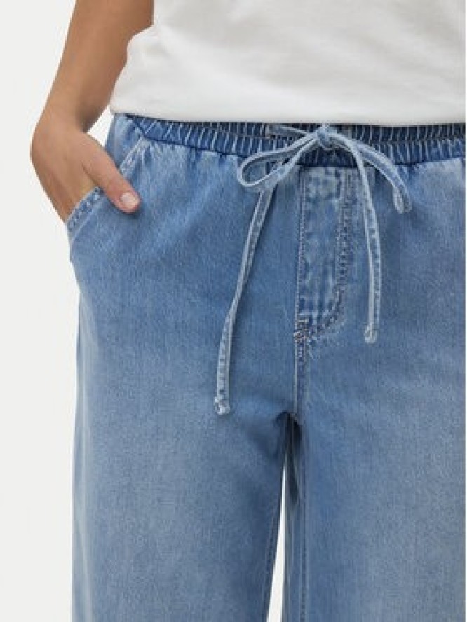 Vero Moda Jeansy Allison 10342870 Niebieski Wide Leg