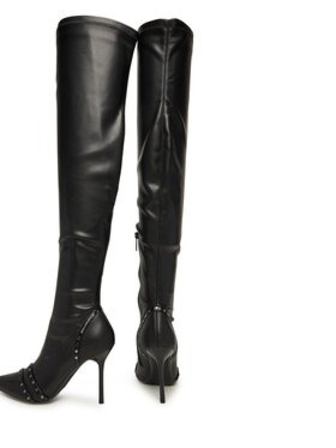 KARL LAGERFELD Kozaki KL30987 Czarny