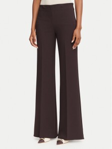 Rinascimento Spodnie palazzo CFC0130163003 Brązowy ciemny Wide Leg