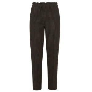 Spodnie Deha Pinstriped Straight Pants Damskie
