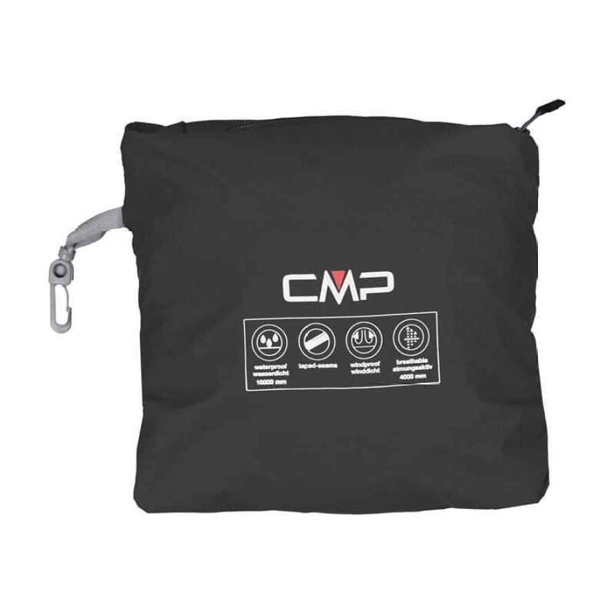 Kurtka przeciwdeszczowa damska z kapturem na napy CMP