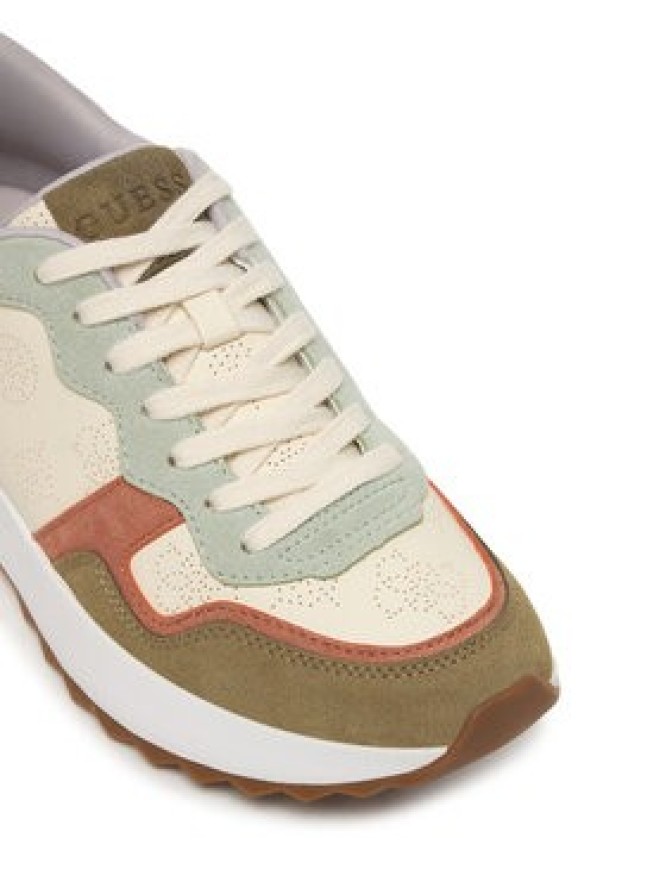 Guess Sneakersy FLPVN5 FAM12 Écru